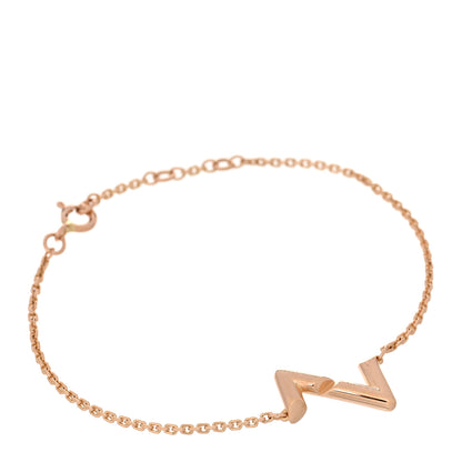 Louis Vuitton 18K Pink Gold Volt Upside Down Chain Bracelet 1 of 3