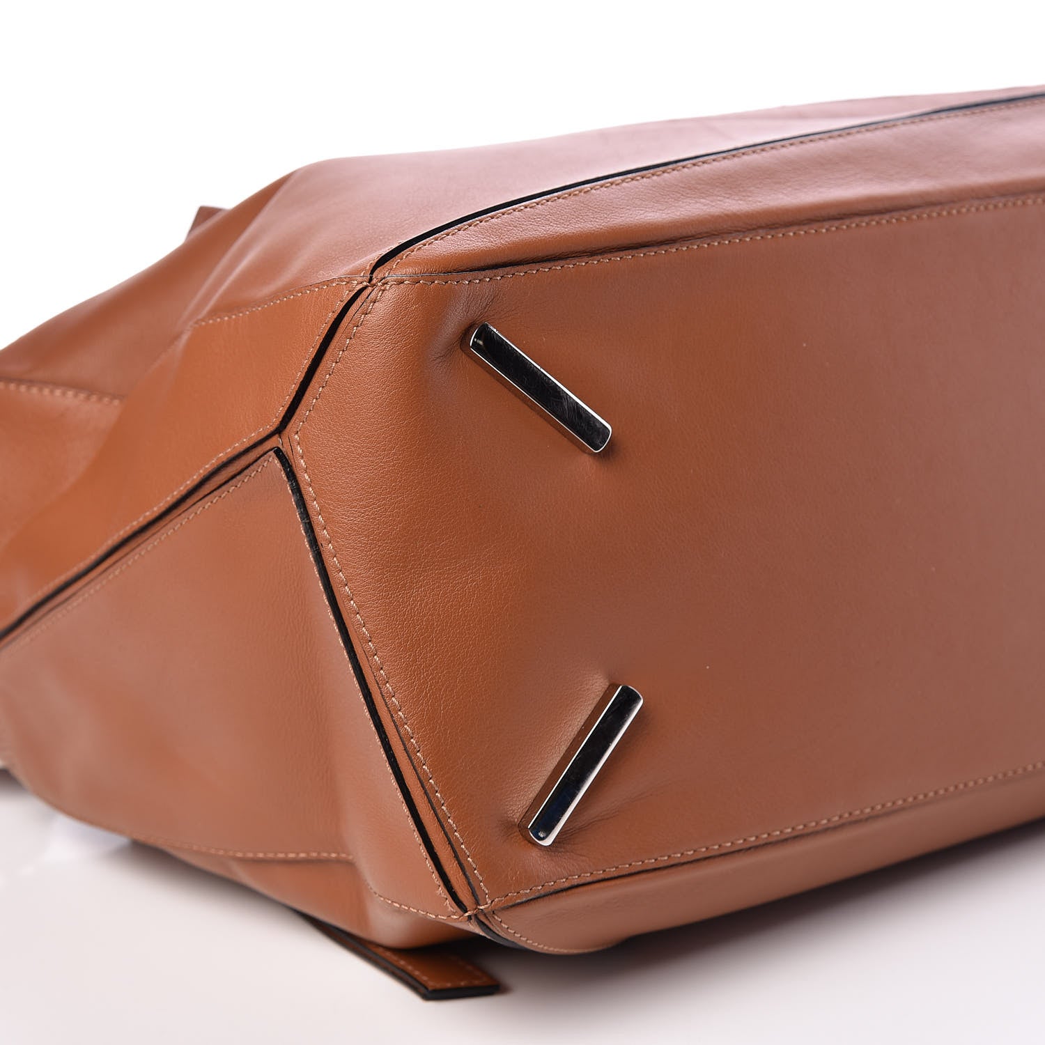 Loewe Calfskin Large Puzzle Bag Tan 6 of 11