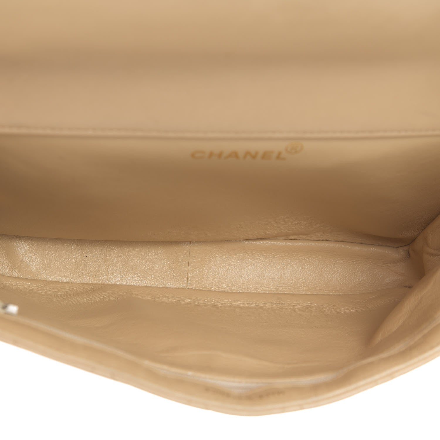 Chanel Lambskin Quilted Medium Double Sided Flap Beige 6 of 26
