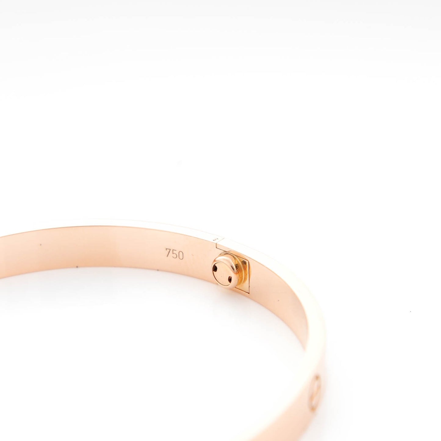 18K Pink Gold LOVE Bracelet 20