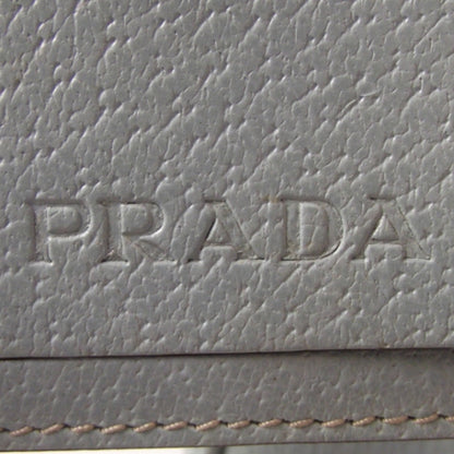 Prada Nappa Bauletto Beige Blue 7 of 12