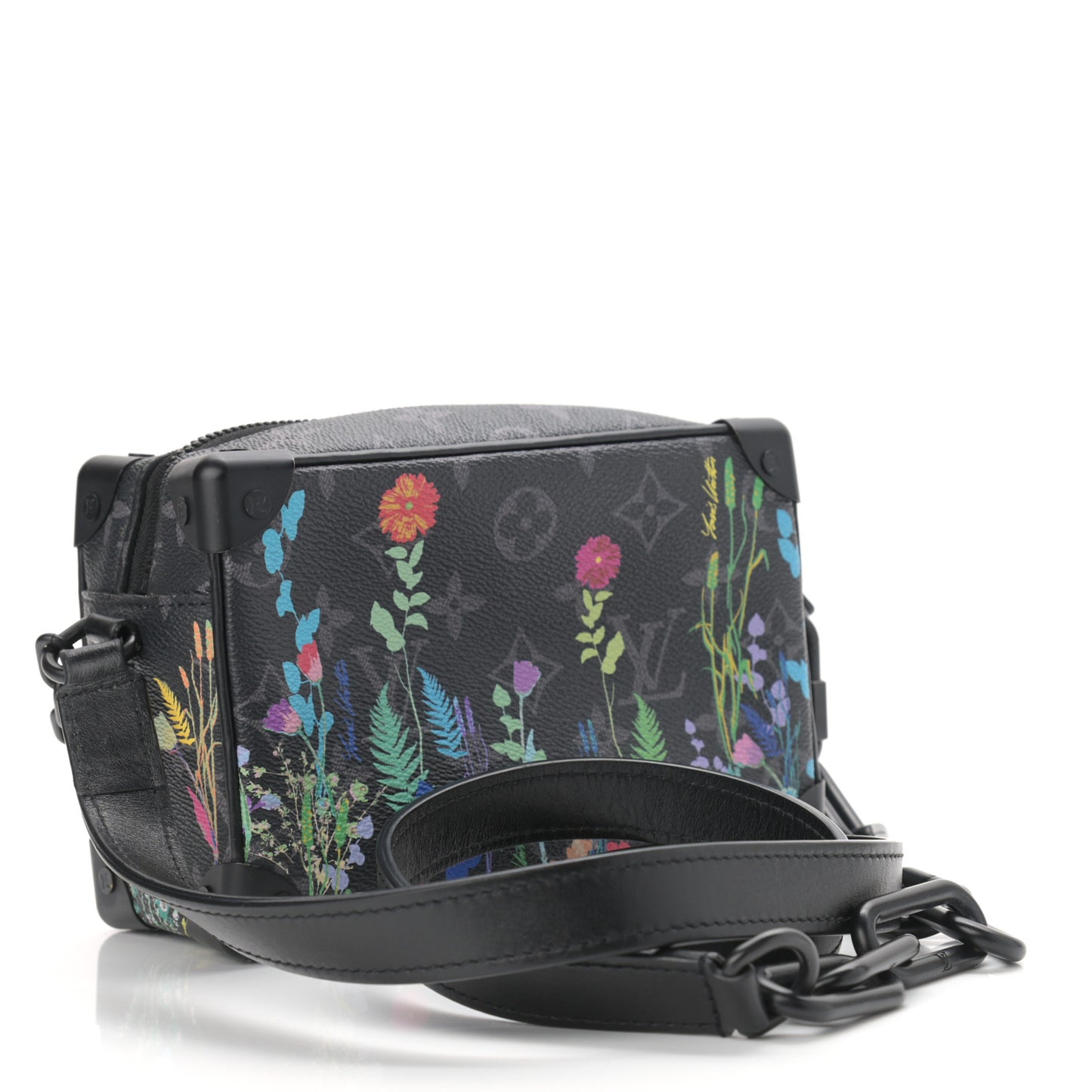 Monogram Eclipse Flower Print Mini Soft Trunk