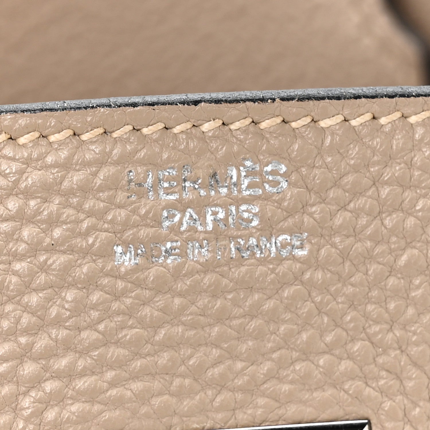 Hermes Togo Birkin 30 Gris Tourterelle 6 of 11