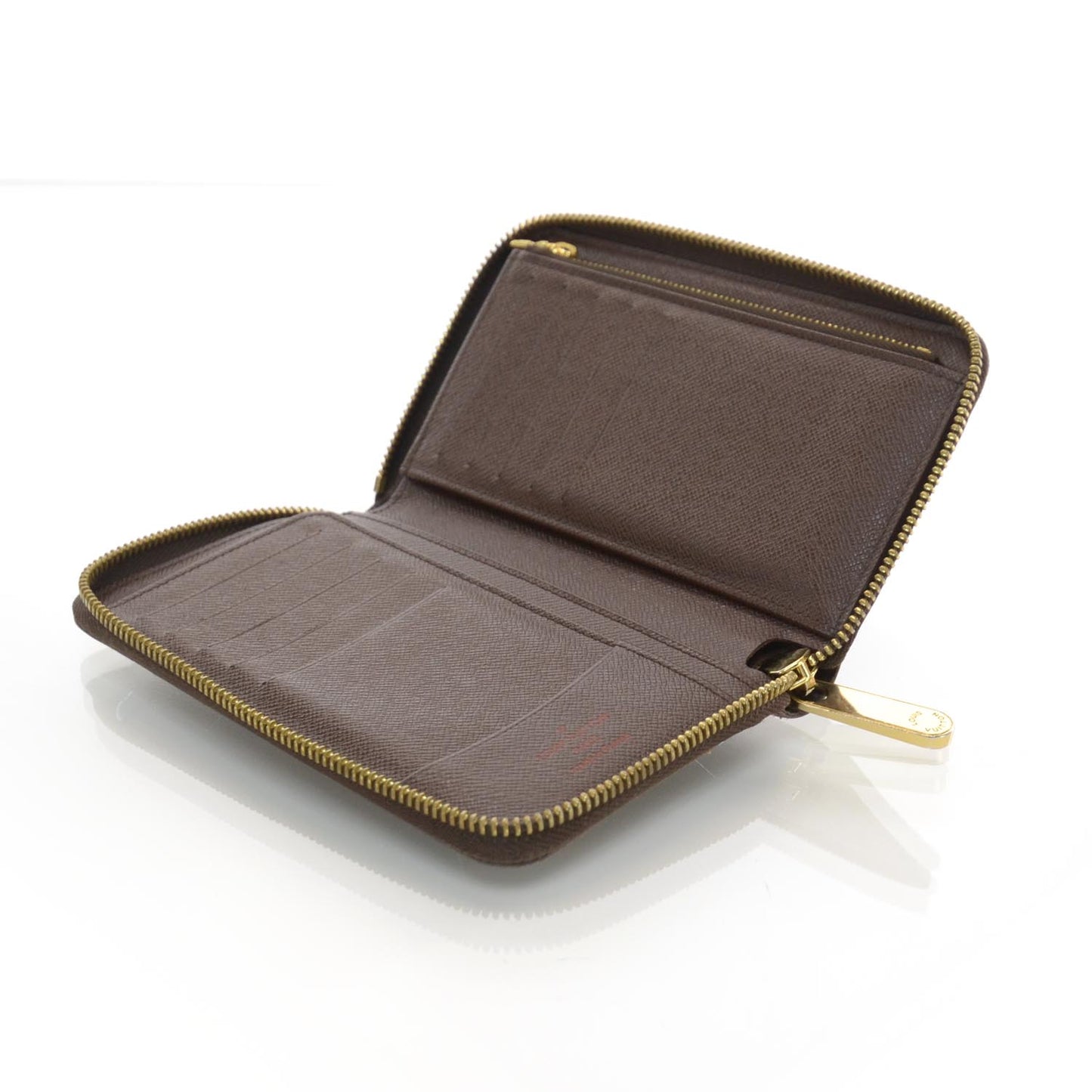 Damier Ebene Zippy Compact Wallet