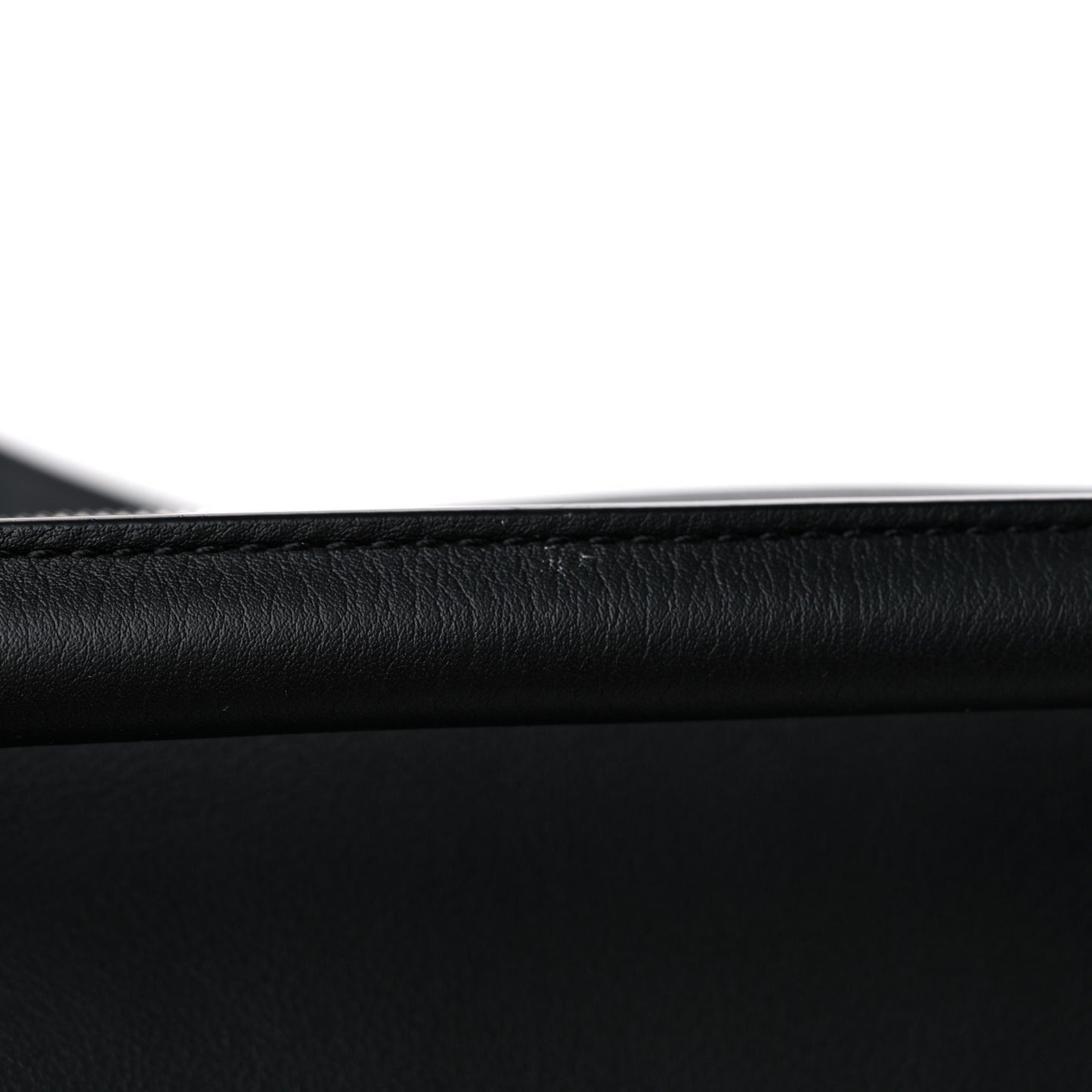 Calfskin Small Puzzle Bag Black