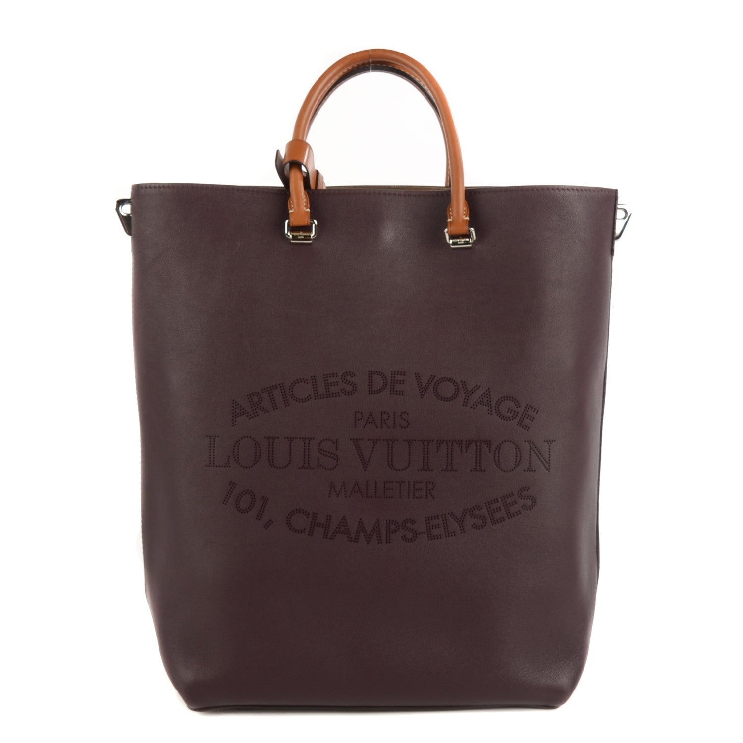 Louis Vuitton Veau Soie Calfskin Parnassea Flore GM Quetsche 1 of 7