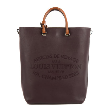 Louis Vuitton Veau Soie Calfskin Parnassea Flore GM Quetsche 1 of 7