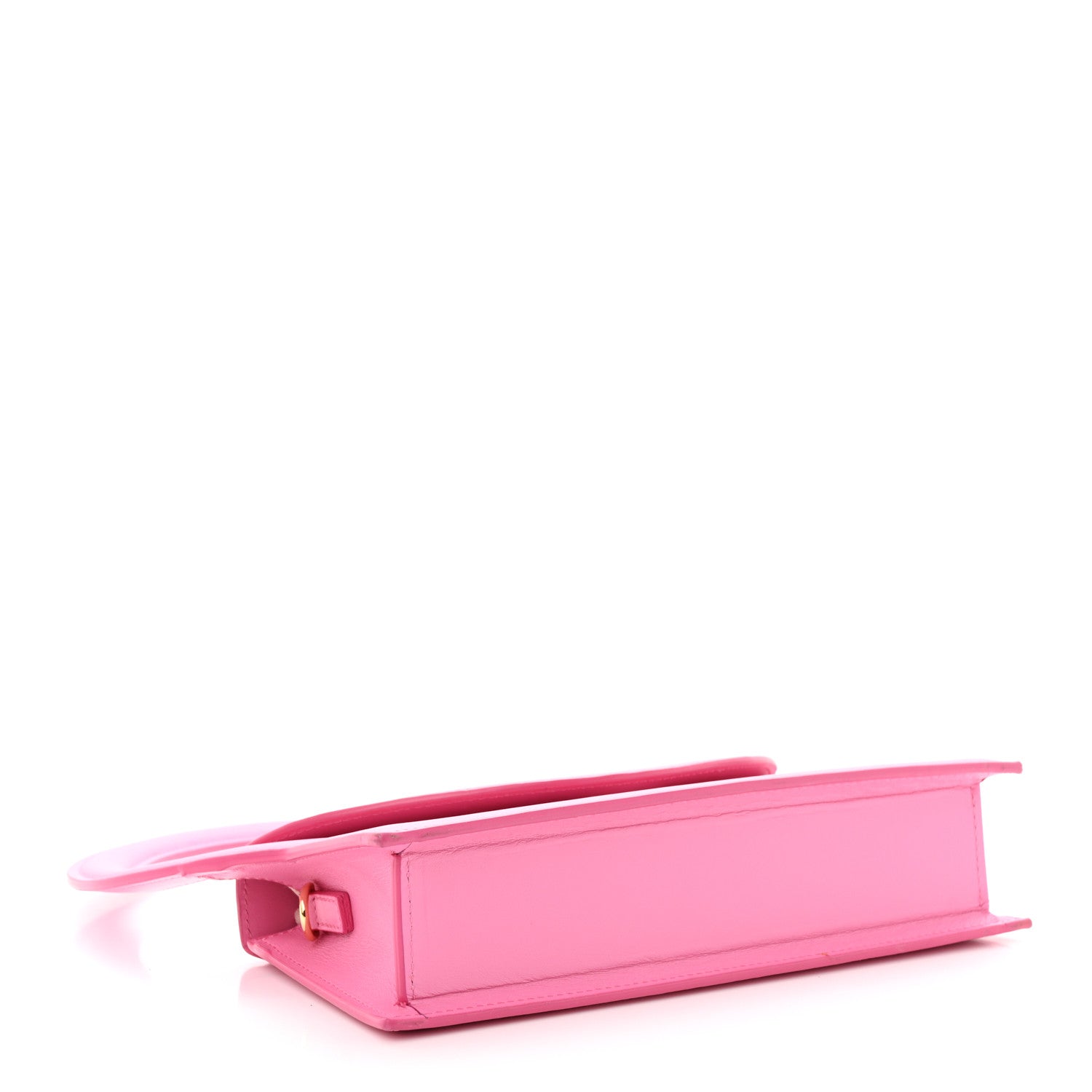 Jacquemus Smooth Calfskin Le Sac Rond Pink 4 of 9