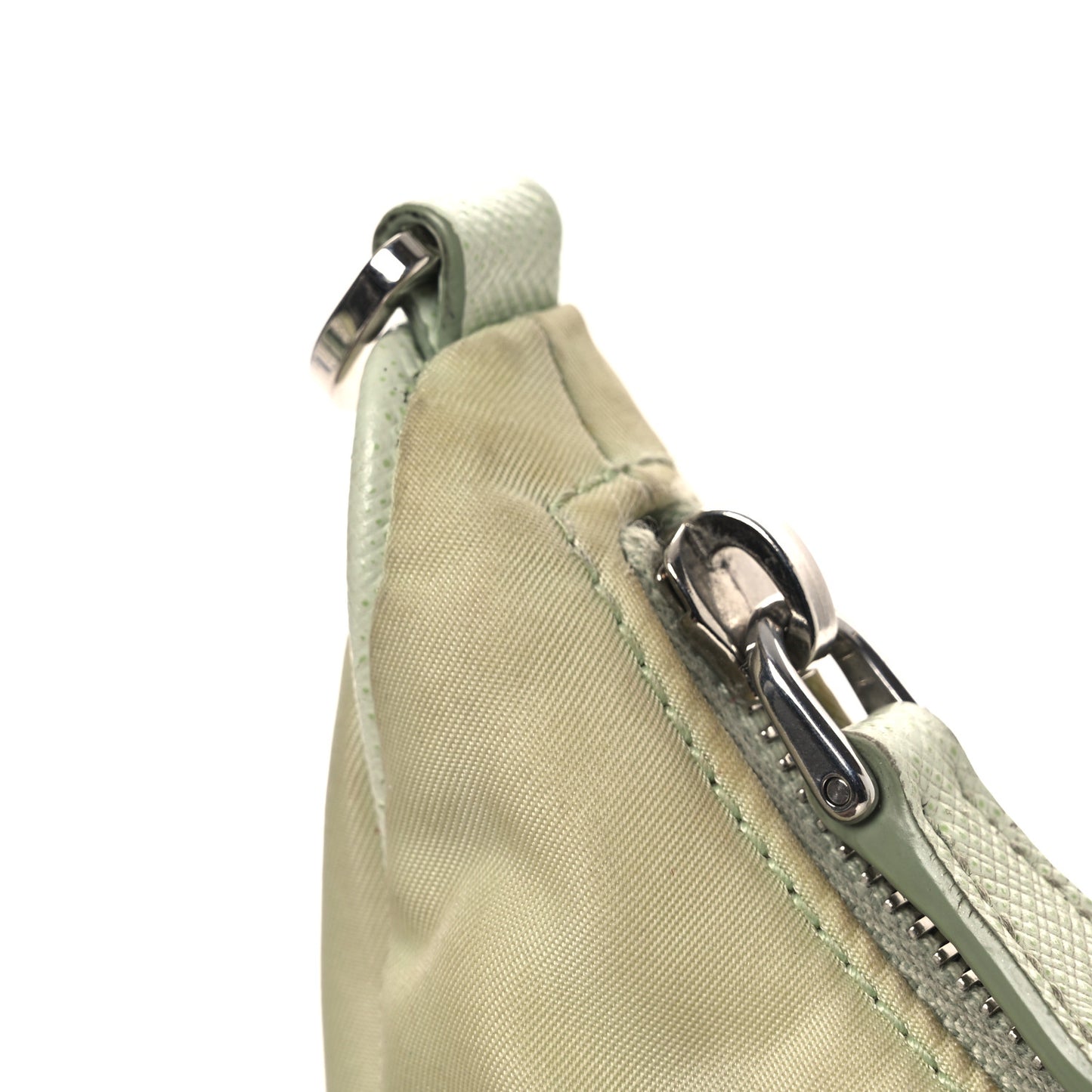 Re-Nylon Saffiano Re-Edition 2005 Shoulder Bag Acqua