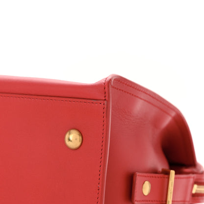 Saint Laurent Calfskin Small Classic Y Cabas Red 11 of 11
