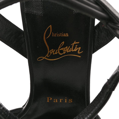 Christian Louboutin Nappa Manola 85 Sandals 38 Black 7 of 9