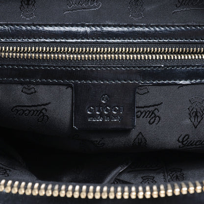 Gucci Dialux Pop Bamboo Top Handle Tote Black 6 of 7