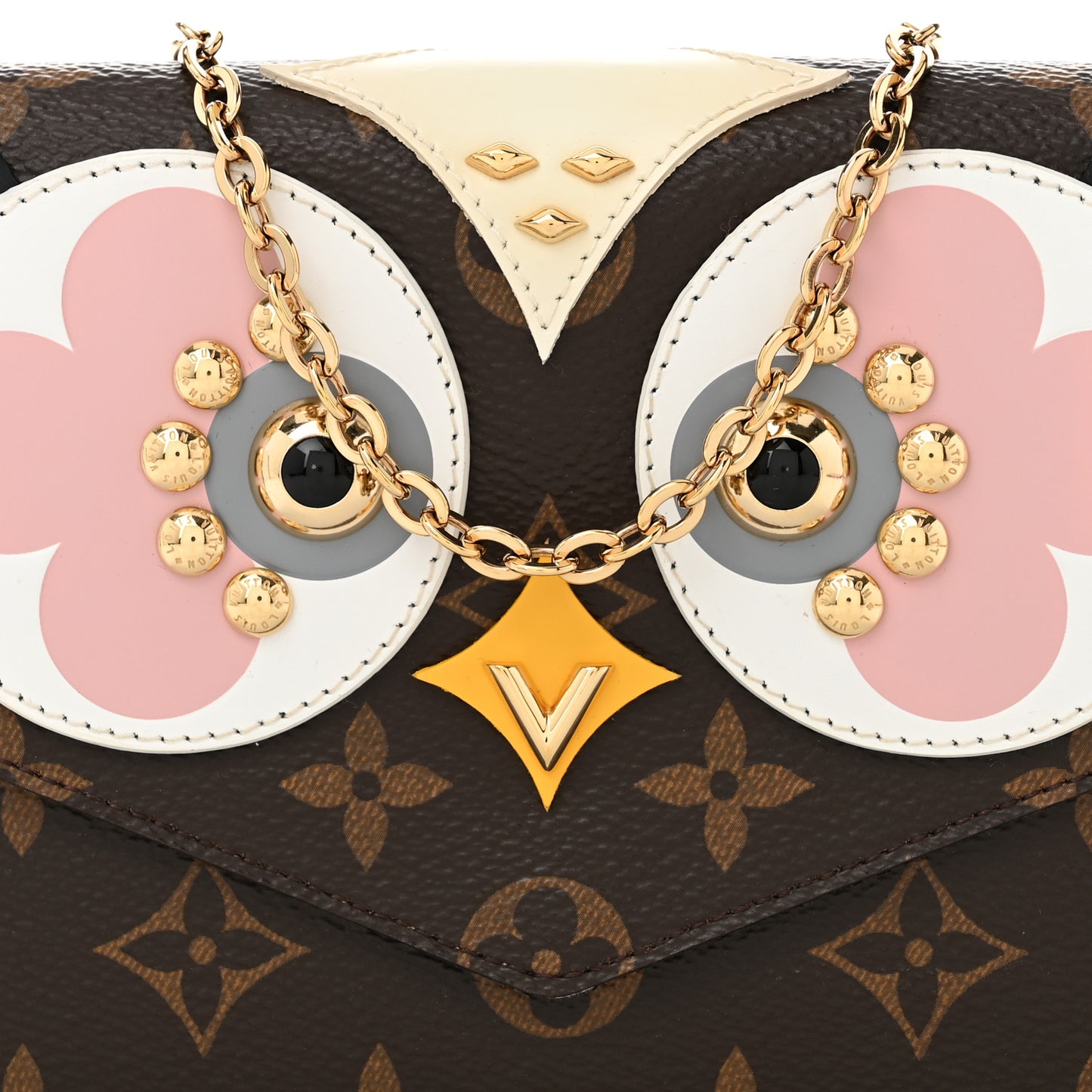 Monogram Lovely Birds Pochette Felicie Chain Wallet