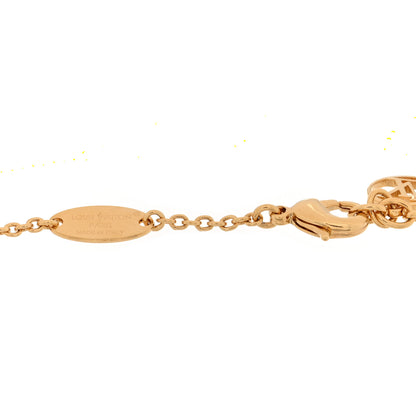 Louis Vuitton Pearl LV Floragram Bracelet Gold 4 of 4