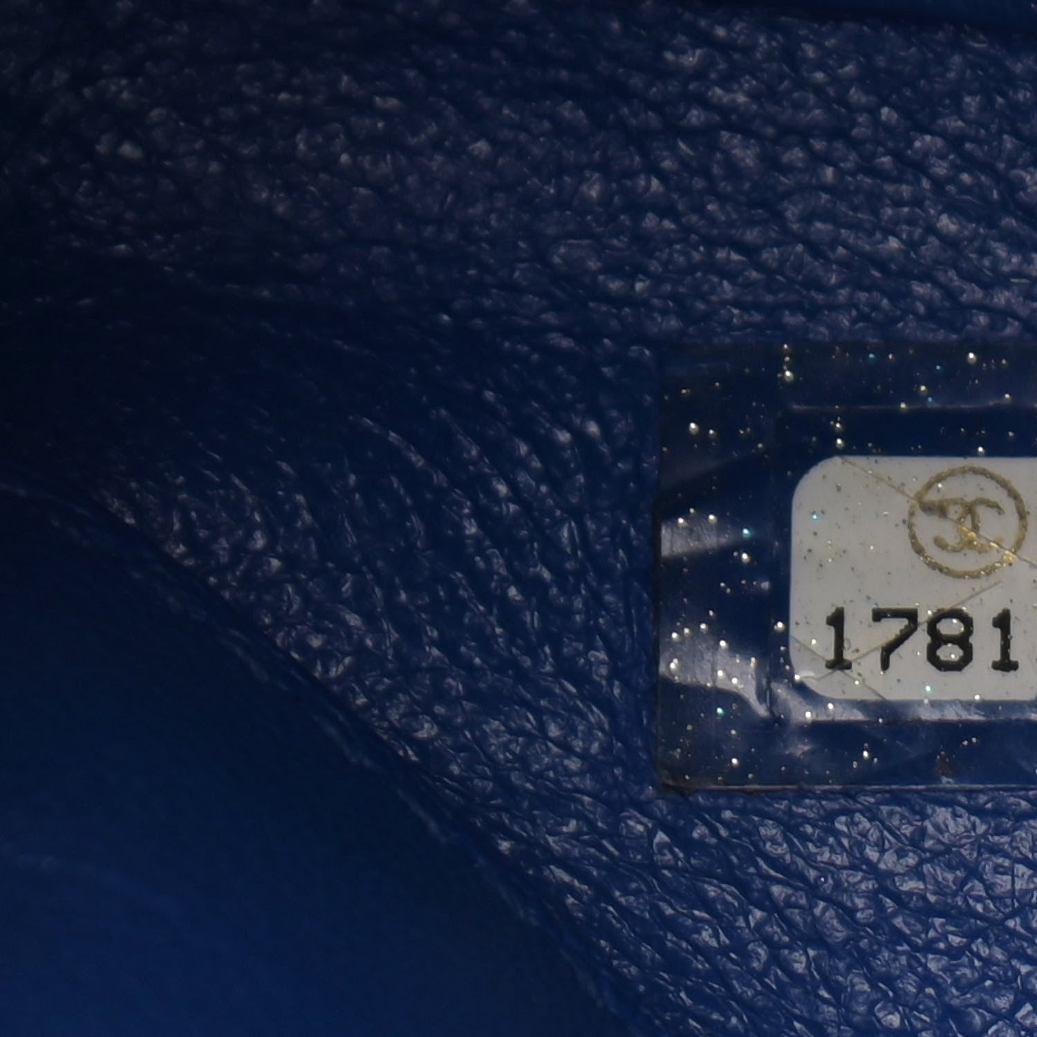 Chanel Calfskin Stitched Thin City Flap Blue 6 of 9