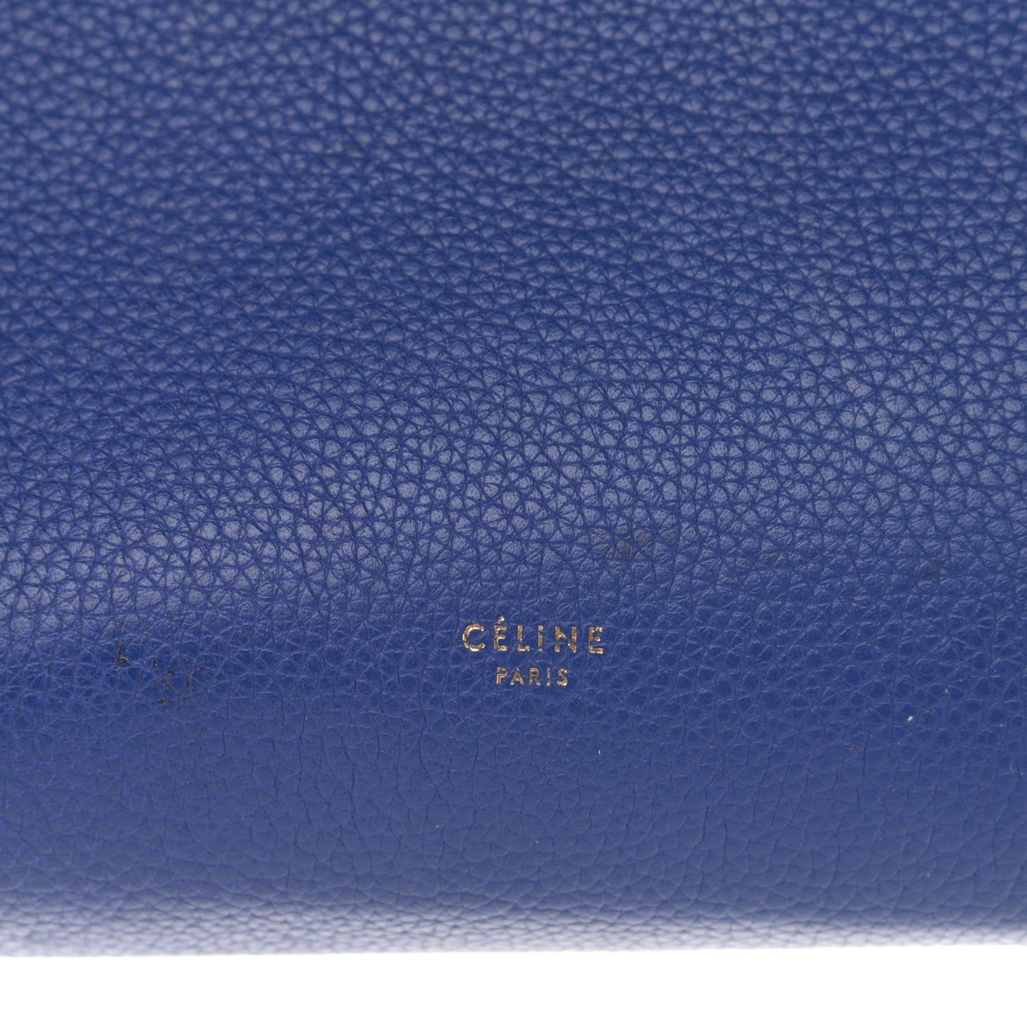 Grained Calfskin Mini Belt Bag Indigo