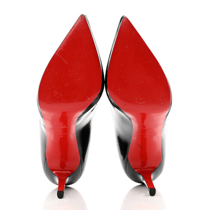 Christian Louboutin Patent Pigalle Plato 100 Pumps 41 Black 5 of 8