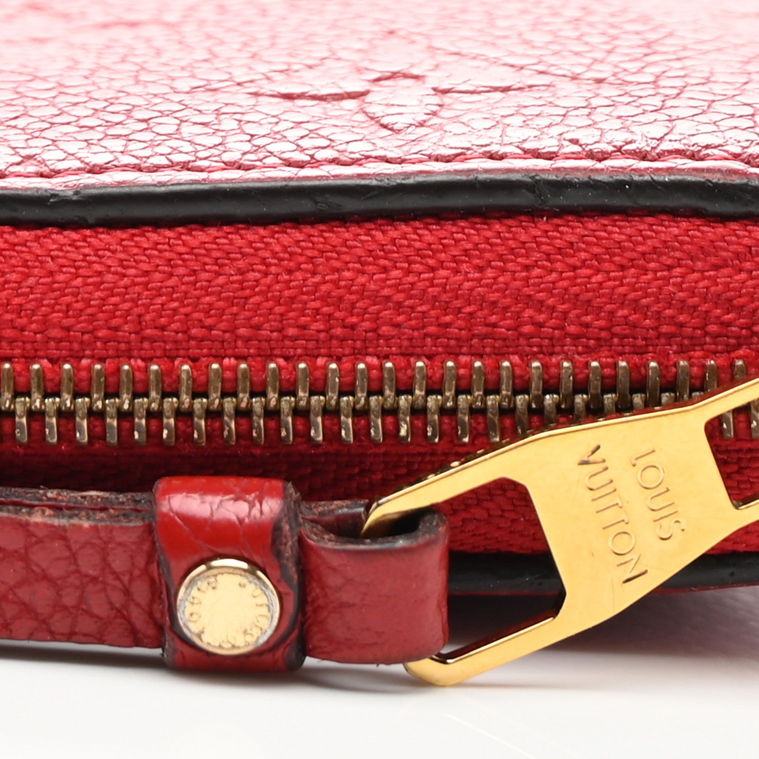 Louis Vuitton Empreinte Zippy Coin Purse Cherry 7 of 7