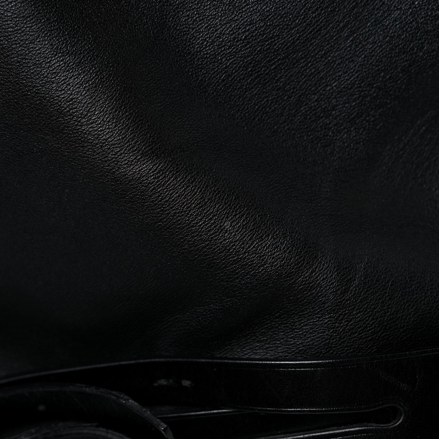 Burberry Soft Lambskin Bridle Calfskin Medium Gosford Hobo Black 17 of 26