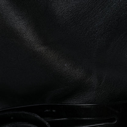 Burberry Soft Lambskin Bridle Calfskin Medium Gosford Hobo Black 17 of 26