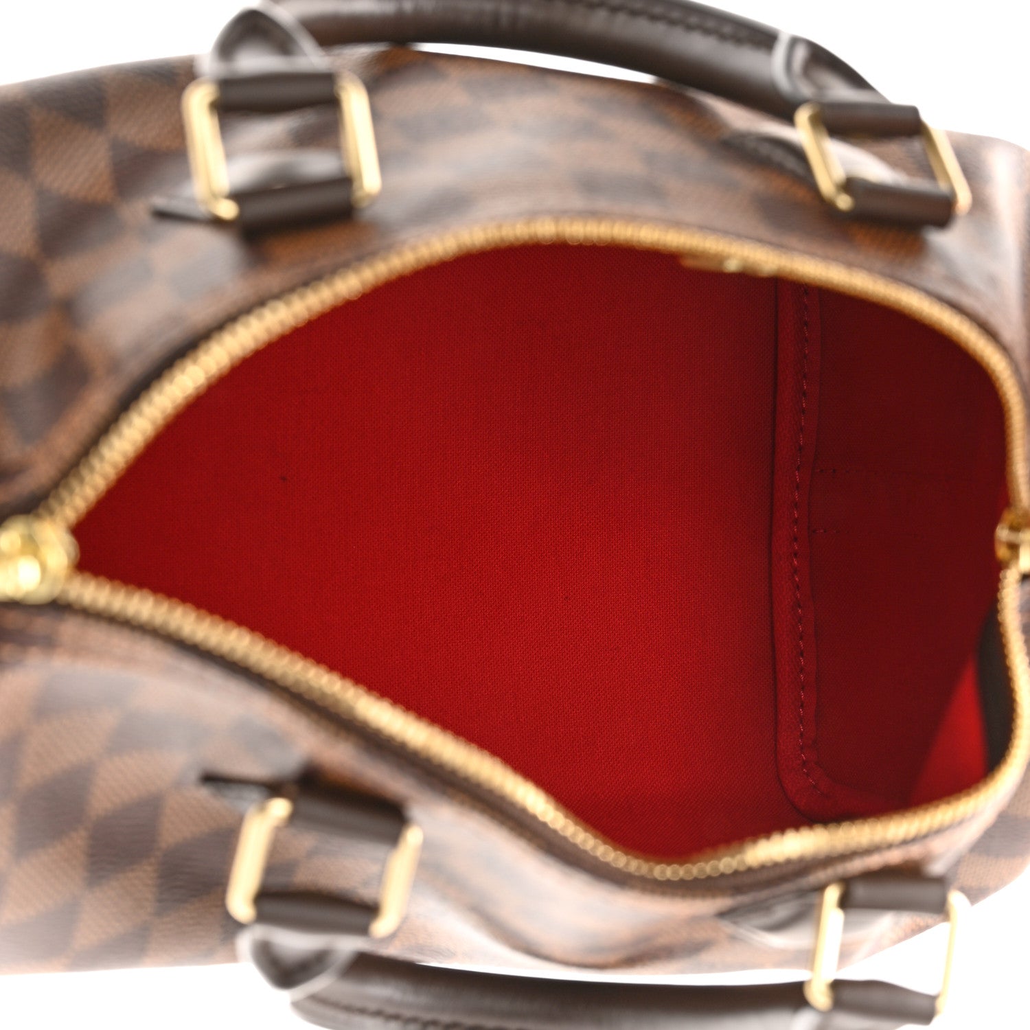 Louis Vuitton Damier Ebene Speedy Bandouliere 25 5 of 9