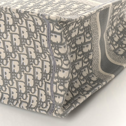 Christian Dior Oblique Large Book Tote Grey 8 of 9