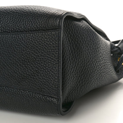 Mulberry Heavy Grain Iris Tote Black 8 of 8
