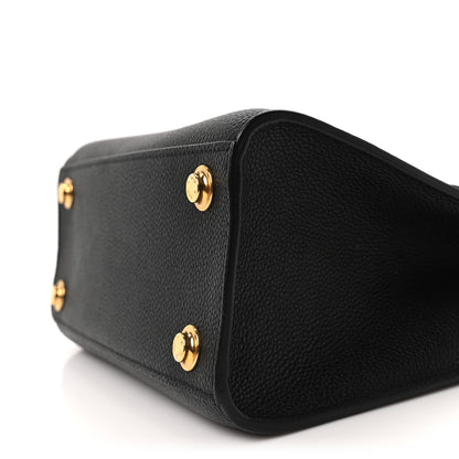 Louis Vuitton Calfskin City Steamer Mini Black 9 of 10
