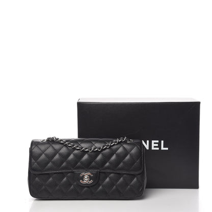 Chanel Caviar Quilted East West Flap Black 11 of 11