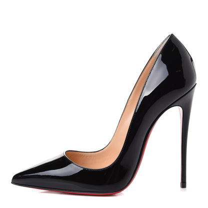 Christian Louboutin Patent So Kate 120 Pumps 37 Black 1 of 18
