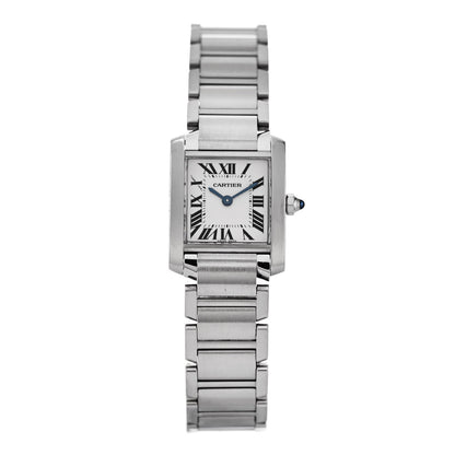 Cartier Stainless Steel 20mm Tank Francaise Quartz Watch 1 of 4