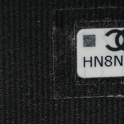 Chanel Denim Quilted Flower CC Mini Classic Backpack Black 7 of 11