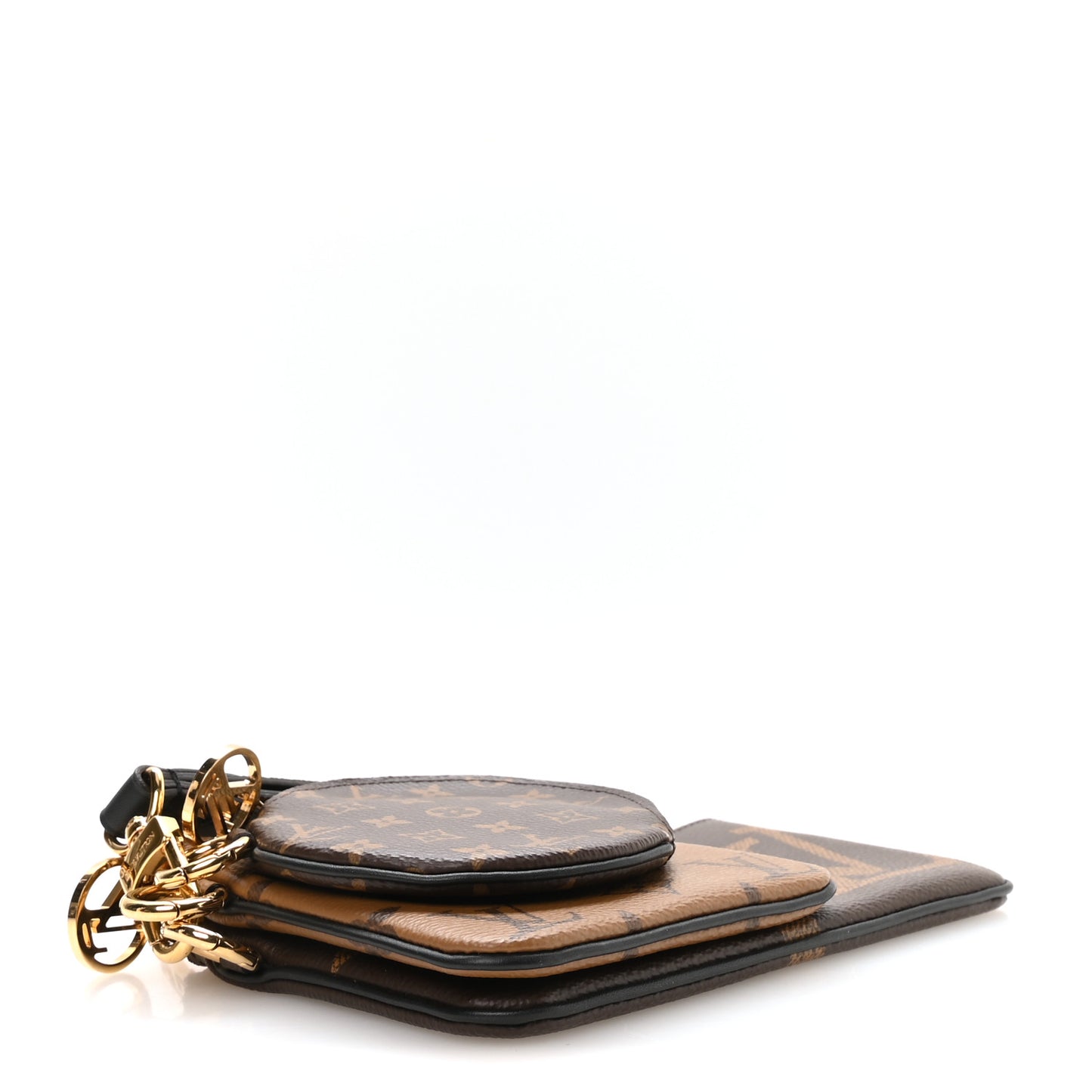 Reverse Monogram Giant Trio Pouch