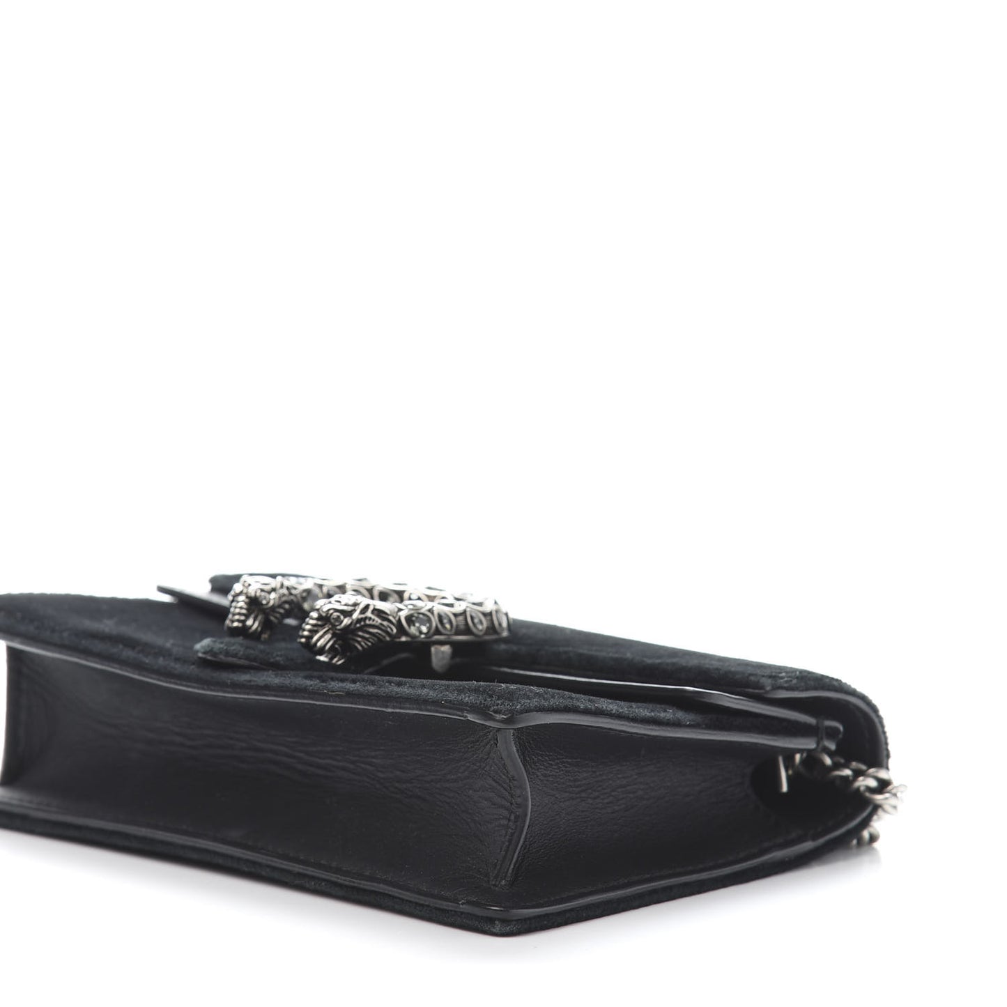 Velvet Super Mini Dionysus Shoulder Bag Black