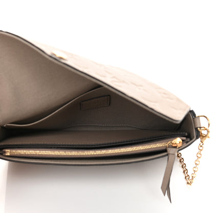 Louis Vuitton Empreinte Pochette Felicie Chain Wallet Tourterelle 6 of 12