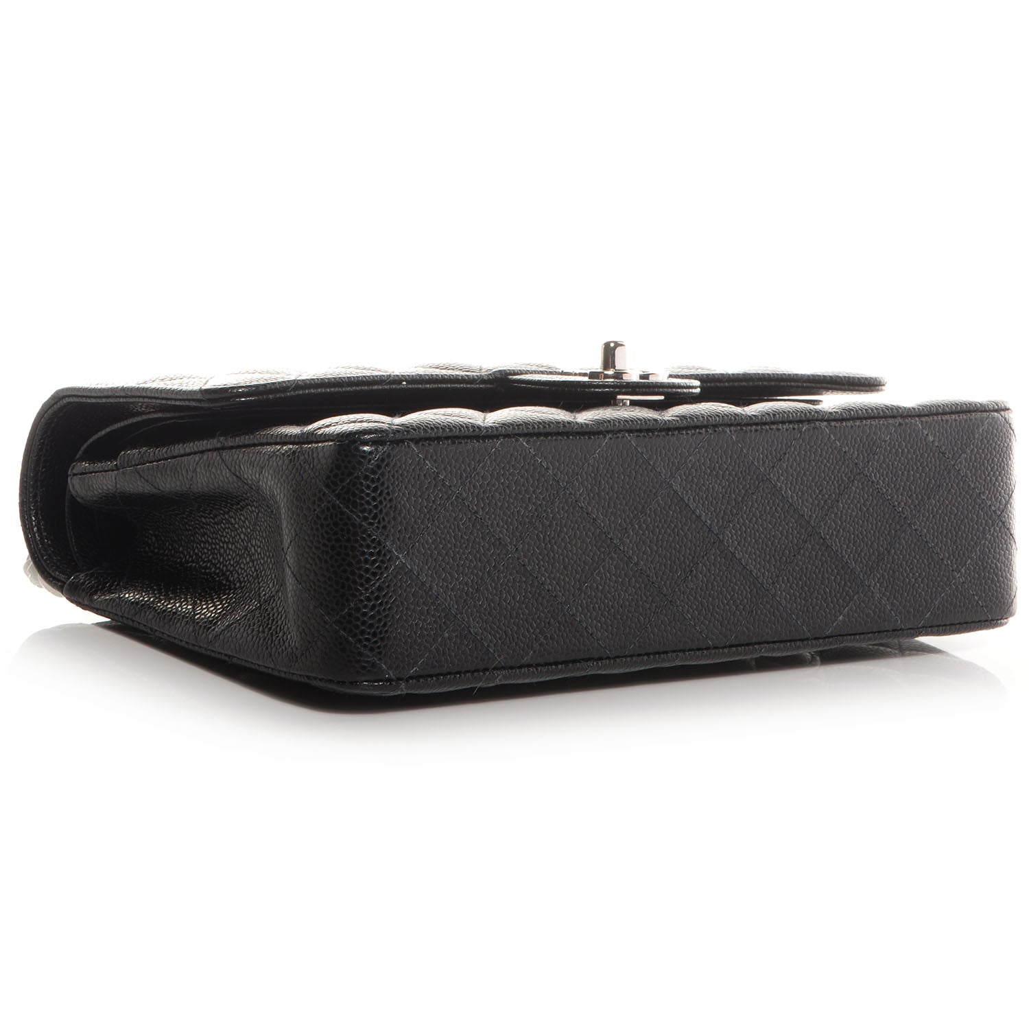 Chanel Caviar Quilted Medium Double Flap Black 4 of 8