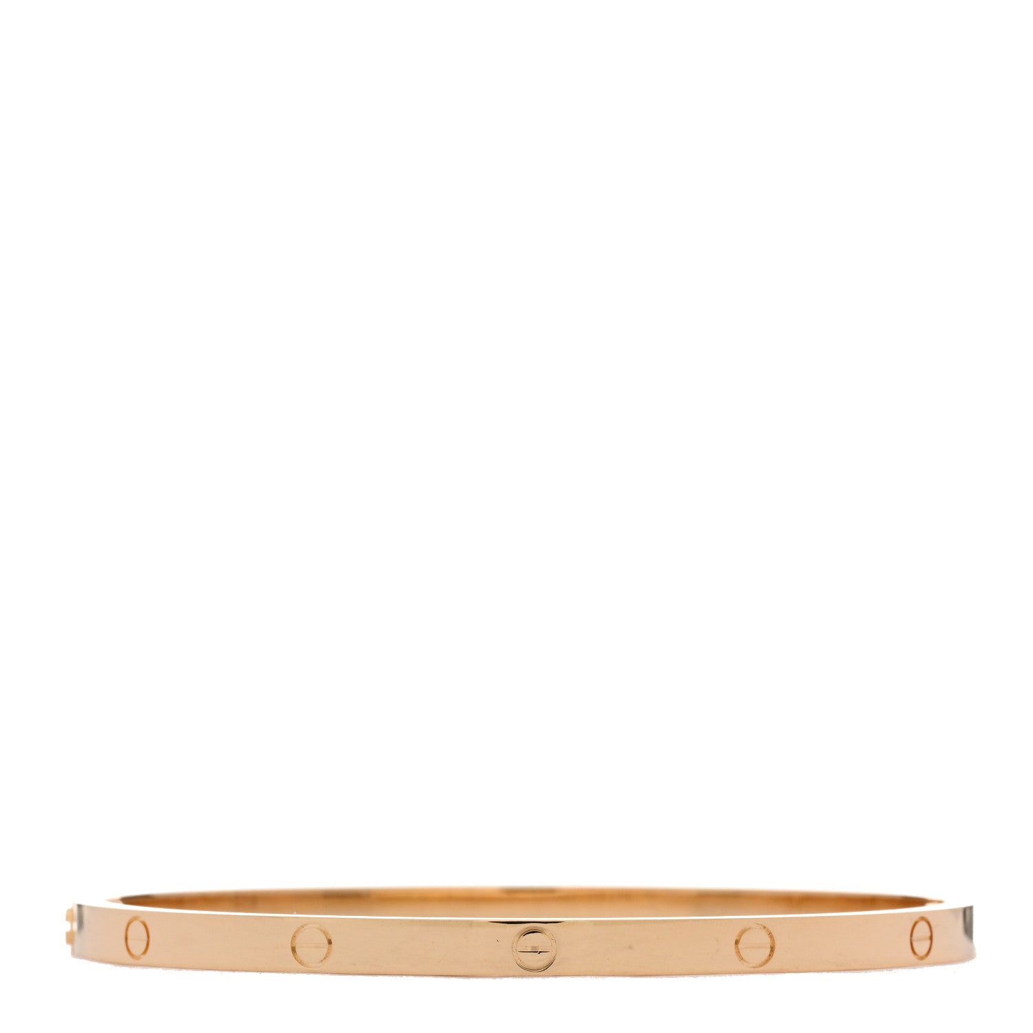 Cartier 18K Yellow Gold Small LOVE Bracelet 17 2 of 5