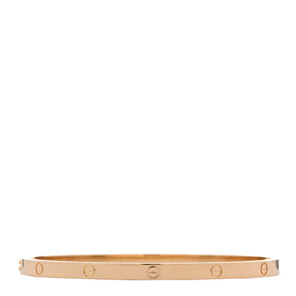 Cartier 18K Yellow Gold Small LOVE Bracelet 17 2 of 5