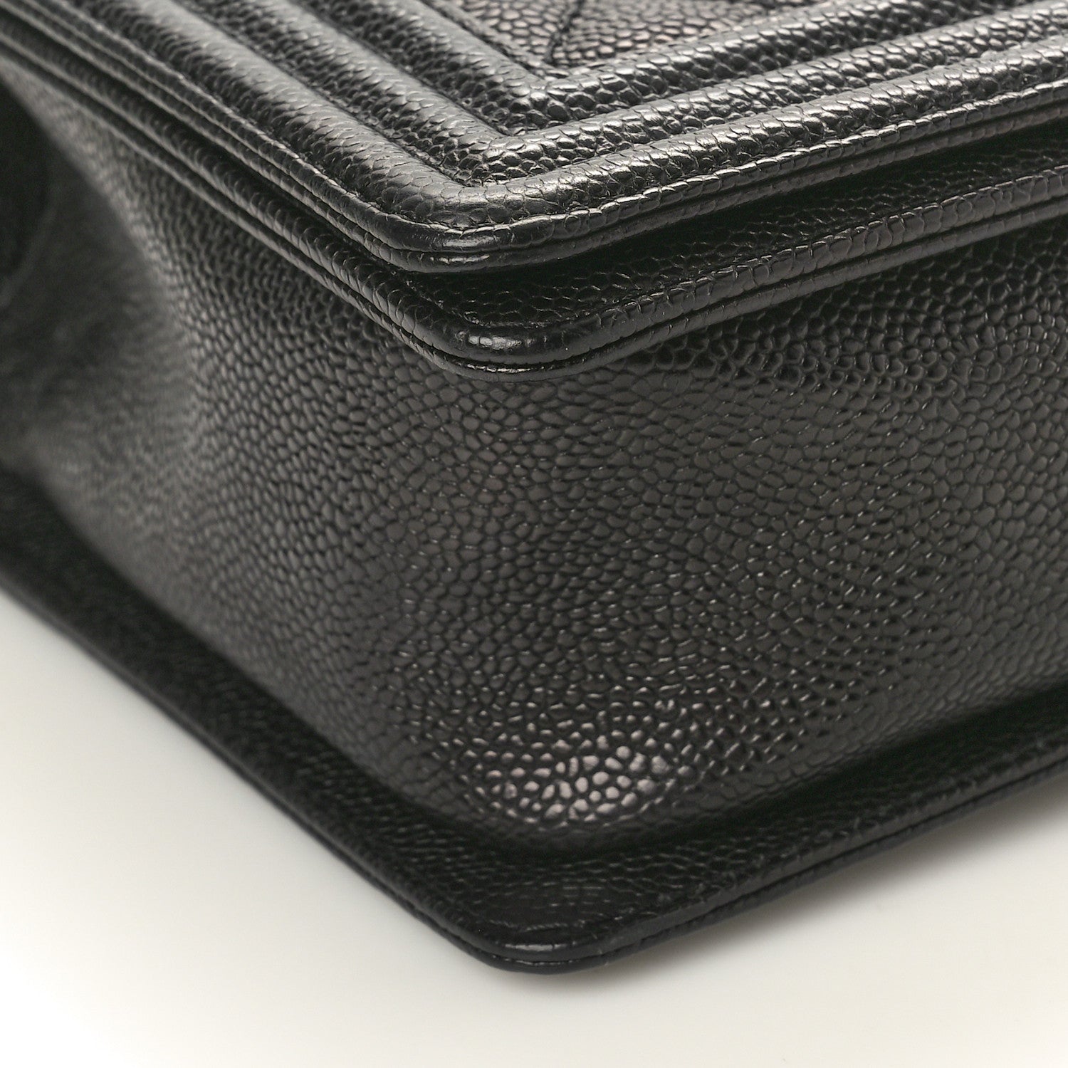 Chanel Caviar Quilted New Medium Boy Flap Black 9 of 10