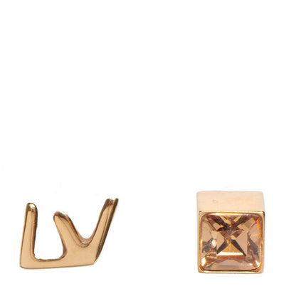 Louis Vuitton Swarovski Boucles D'Oreilles Graffiti Stud Earrings 1 of 6