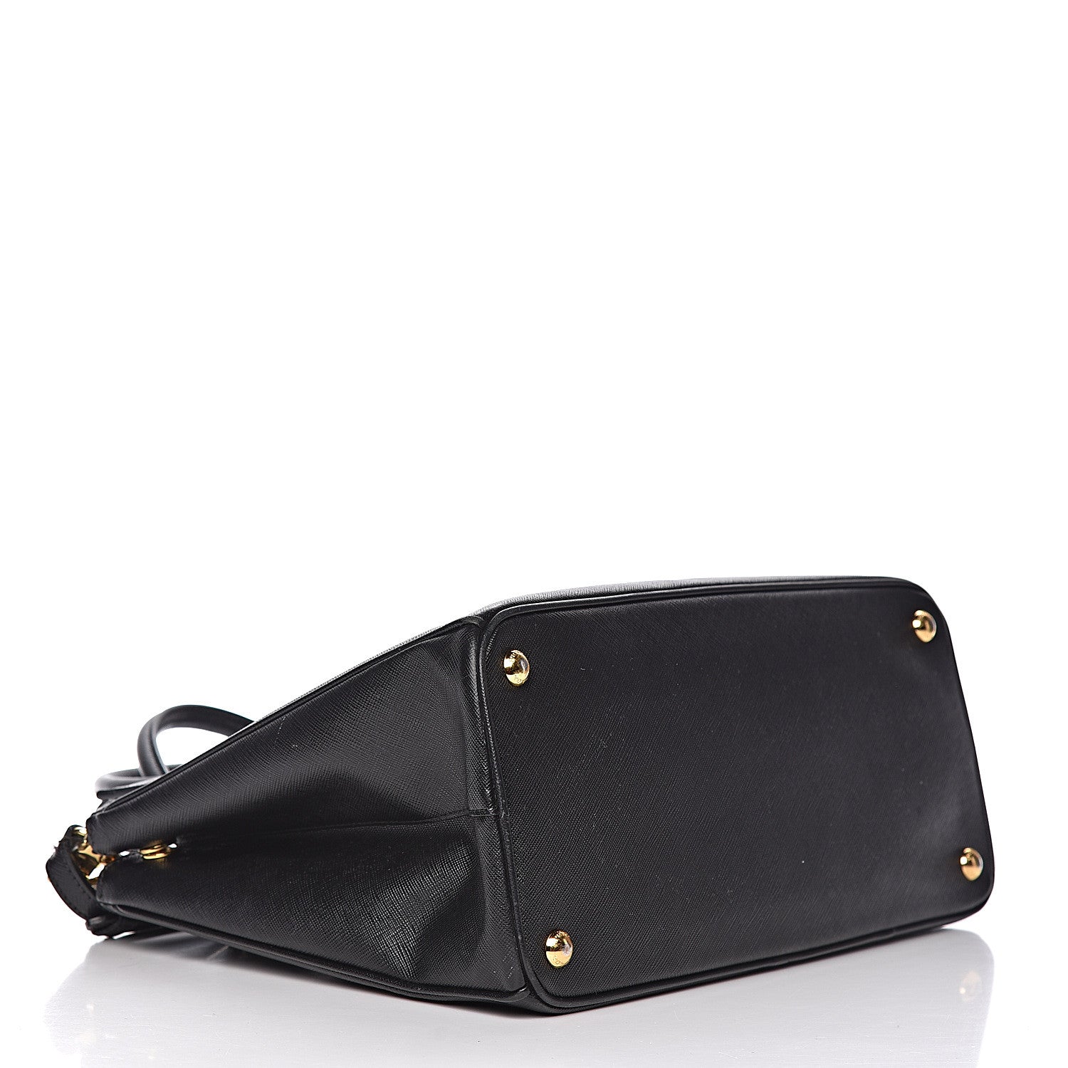 Prada Saffiano Medium Galleria Double Zip Tote Black 5 of 19