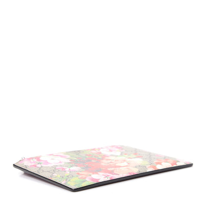 Gucci GG Supreme Monogram Blooms Small Zip Pouch Beige Multicolor Dry Rose 4 of 7