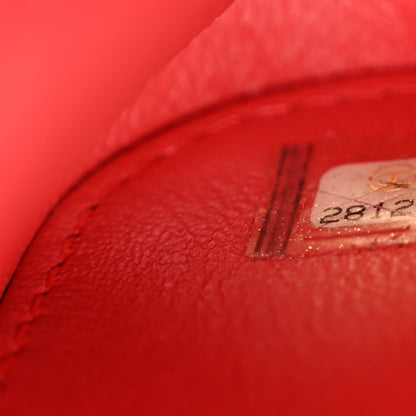 Chanel Caviar Quilted Medium CC Filigree Vanity Case Pink 7 of 10