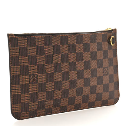 Louis Vuitton Damier Ebene Neverfull MM GM Pochette 3 of 8