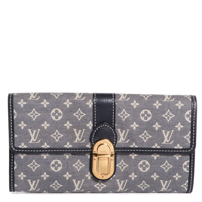 Louis Vuitton Monogram Idylle Sarah Wallet Encre 1 of 7