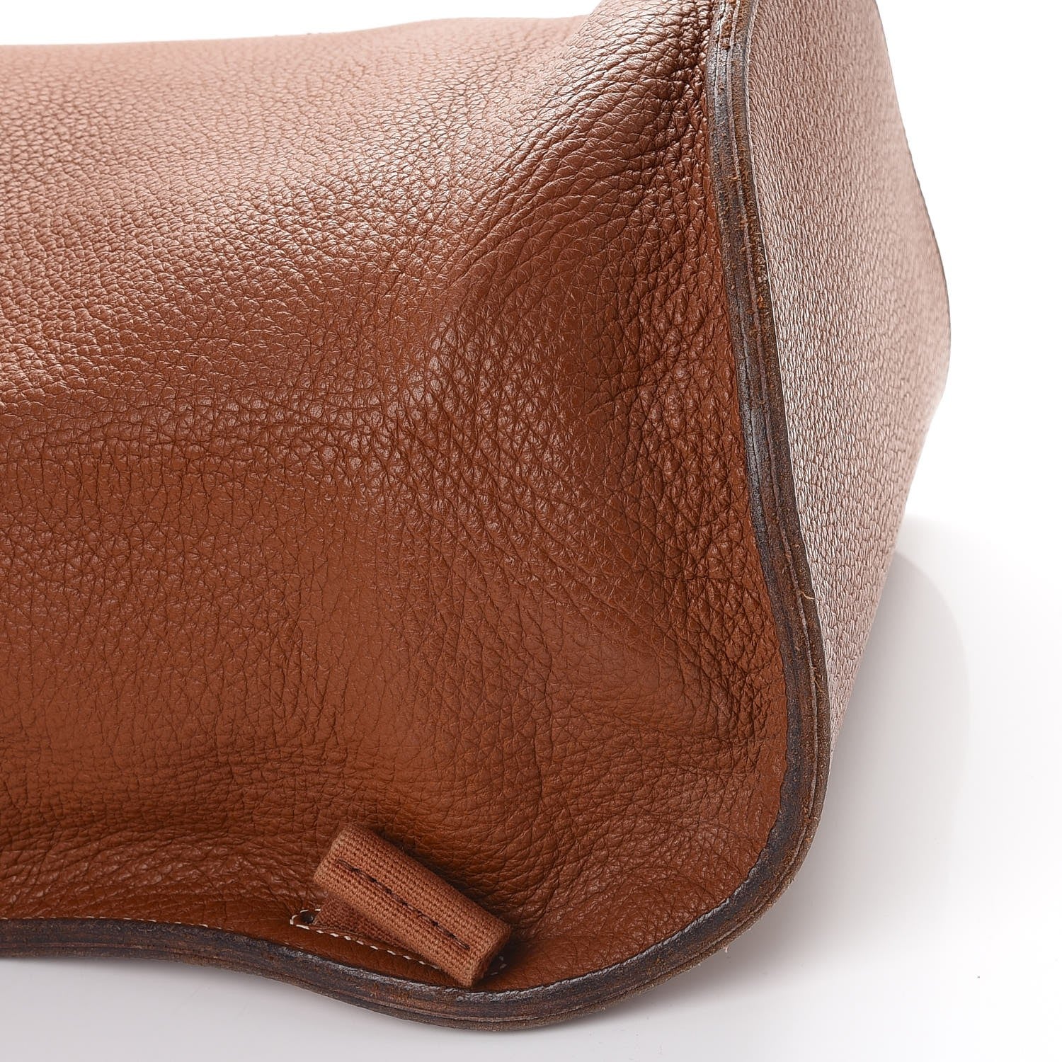 Hermes Taurillon Clemence Sherpa Backpack Gold 12 of 14
