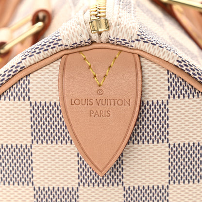 Louis Vuitton Damier Azur Speedy 25 6 of 10