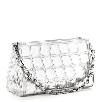 Chanel Vinyl Ice Cube Pochette 3 of 9