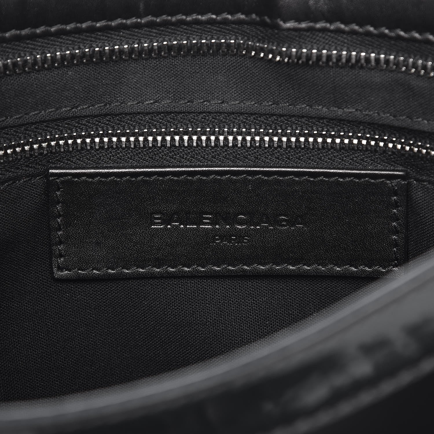 Balenciaga Smooth Calfskin Metallic Patent Giant 12 Silver Hardware City Black Gris 6 of 8
