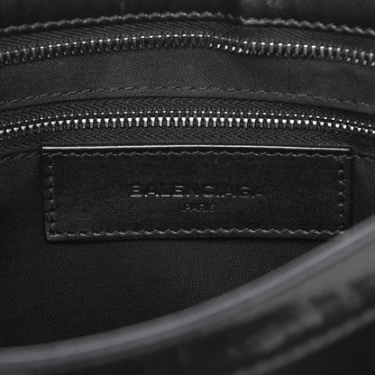 Balenciaga Smooth Calfskin Metallic Patent Giant 12 Silver Hardware City Black Gris 6 of 8